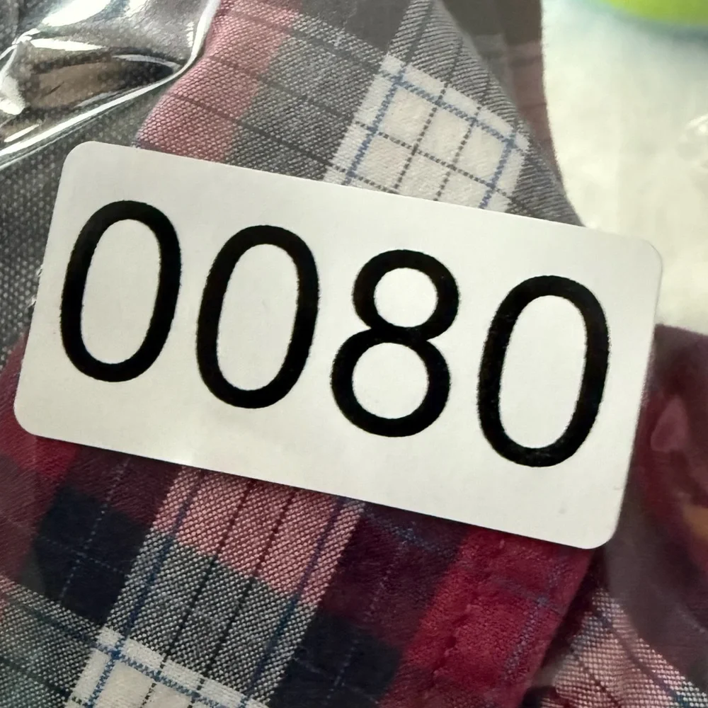 J. Crew Red and Black Plaid‎ Men's Shirt Size XL Plain Button Down LongSleeve